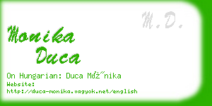 monika duca business card